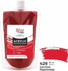 Акрилова фарба Rosa Studio Акрилова фарба Carmine (429) 200 ml 1 шт. - 1