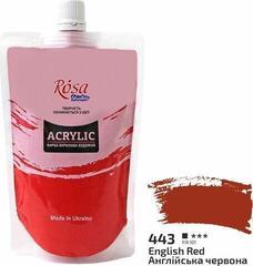 Farba akrylowa Rosa Studio Farba akrylowa English Red (443) 200 ml 1 szt. - 1