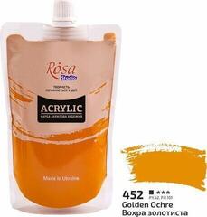 Farba akrylowa Rosa Studio Farba akrylowa Golden Ochre (452) 200 ml 1 szt. - 1