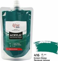 Akrilfesték Rosa Studio Akril festék Green Deep (416) 200 ml 1 db - 1