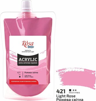 Akrilna boja Rosa Studio Akrilna boja Light Rose (421) 200 ml 1 kom - 2