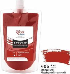 Akrilna boja Rosa Studio Akrilna boja Red Deep (406) 200 ml 1 kom - 1