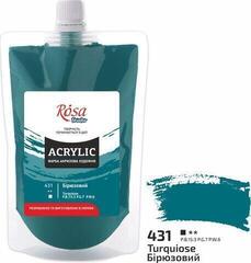 Akrilfesték Rosa Studio Akril festék Turquoise Blue (431) 200 ml 1 db - 1
