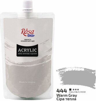 Tinta acrílica Rosa Studio Tinta acrílica Warm Gray (444) 200 ml 1 un. - 2