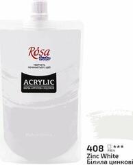 Akrylmaling Rosa Studio Akrylmaling Zinc White (408) 200 ml 1 Stk. - 1