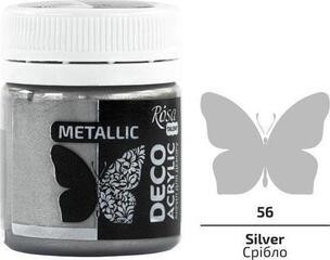 Farba akrylowa Rosa Talent Farba akrylowa 56 Silver Metallic 20 ml 1 szt. - 1