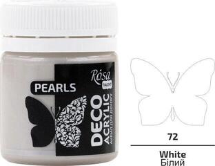 Farba akrylowa Rosa Talent Farba akrylowa 72 White Pearl 20 ml 1 szt. - 1