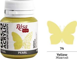 Akrylmaling Rosa Talent Akrylmaling 74 Yellow Pearl 20 ml 1 Stk. - 1