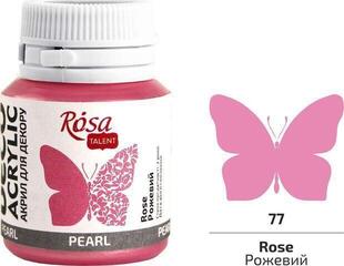 Farba akrylowa Rosa Talent Farba akrylowa 77 Rose Pearl 20 ml 1 szt. - 1