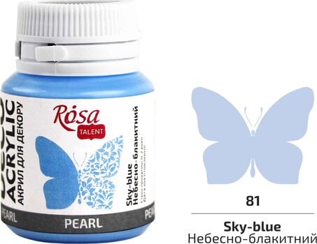 Akrilna boja Rosa Talent Akrilna boja 81 Sky-Blue Pearl 20 ml 1 kom - 2