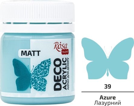 Akrilna boja Rosa Talent Akrilna boja Azure (39) Mat 20 ml 1 kom - 2