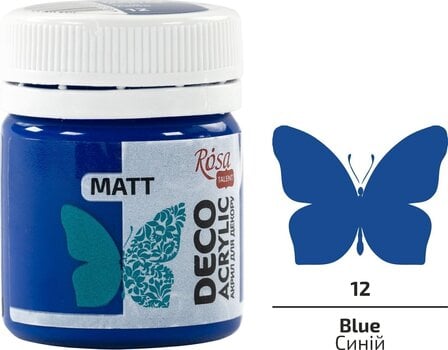 Akrylová farba Rosa Talent Akrylová farba Blue (12) Mat 20 ml 1 ks - 2