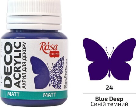Akrilna boja Rosa Talent Akrilna boja Blue Deep (24) Mat 20 ml 1 kom - 2