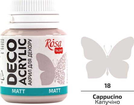 Akrilna boja Rosa Talent Akrilna boja Cappuccino (18) Mat 20 ml 1 kom - 2
