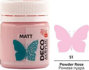 Akrilna boja Rosa Talent Akrilna boja Powder Rose (51) Mat 20 ml 1 kom - 1