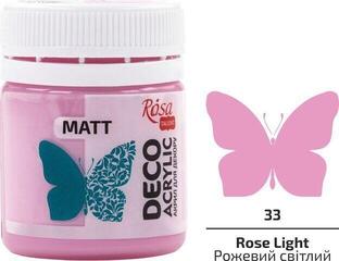 Akrilna boja Rosa Talent Akrilna boja Rose Light (33) Mat 20 ml 1 kom - 1