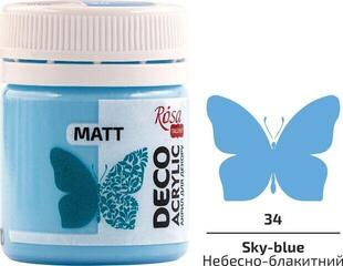 Akrilna boja Rosa Talent Akrilna boja Sky-Blue (34) Mat 20 ml 1 kom - 1