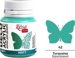 Akrilna boja Rosa Talent Akrilna boja Turquoise (42) Mat 20 ml 1 kom - 1
