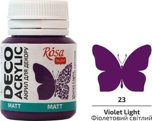 Akrüülvärv Rosa Talent Akrüülvärv Violet Light (23) Mat 20 ml 1 tk - 1