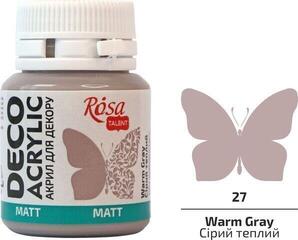 Akrilna boja Rosa Talent Akrilna boja Warm Gray (27) Mat 20 ml 1 kom - 1