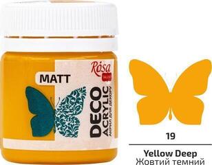 Akrilna boja Rosa Talent Akrilna boja Yellow Deep (19) Mat 20 ml 1 kom - 1