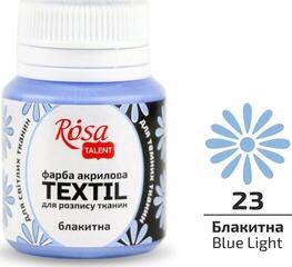 Culaore textilă Rosa Talent Vopsea de material Blue Light (23) 20 ml 1 buc. - 1