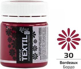 Culaore textilă Rosa Talent Vopsea de material Bordeaux (30) 20 ml 1 buc. - 1