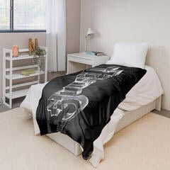 Blanket Ghost Chrome Logo (Single) Blanket - 2