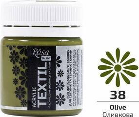 Culaore textilă Rosa Talent Vopsea de material Olive (38) 20 ml 1 buc. - 1