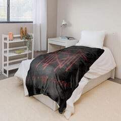 Blanket Sleep Token Red Logo (Single) Blanket - 2