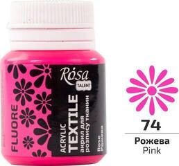 Barva za tekstil Rosa Talent Barva za tkanine Pink Fluorescent 20 ml 1 kos - 1