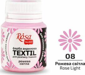 Barva za tekstil Rosa Talent Barva za tkanine Rose Light (08) 20 ml 1 kos - 1