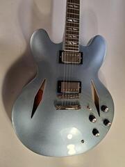 Semi-Acoustic Guitar Epiphone Dave Grohl DG-335 Pelham Blue Semi-Acoustic Guitar (Pre-owned) - 1