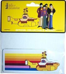 Magnet The Beatles Yellow Submarine Coloured Stripes Embossed Magnet - 1