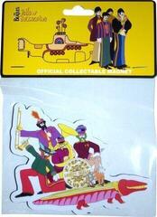 Magnet The Beatles Yellow Submarine Band On Croc Embossed Magnet - 1