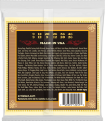 Struny pre akustickú gitaru Ernie Ball 2051 Earthwood Silk & Steel 12 Struny pre akustickú gitaru - 1