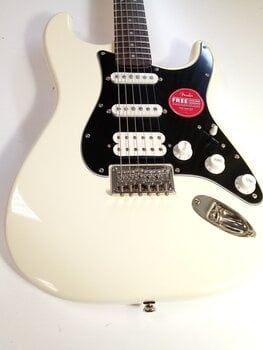 E-Gitarre Fender Squier Classic Vibe '70s Stratocaster HT HSS LRL Olympic White E-Gitarre (Neuwertig) - 2