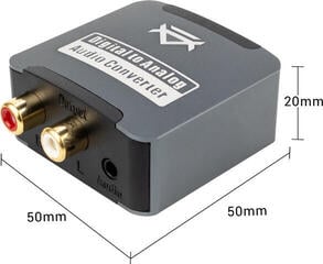 Hi-Fi DAC- og ADC-grensesnitt Veles-X DAC nOne Aluminum Hi-Fi DAC- og ADC-grensesnitt - 7