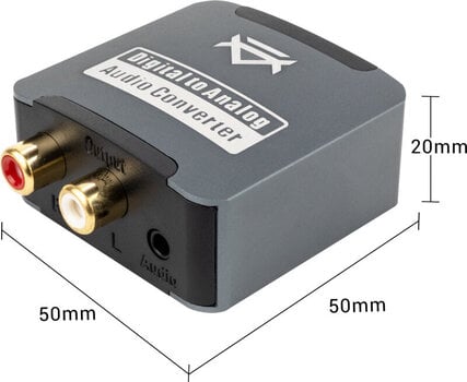 Hi-Fi DAC & ADC Interface Veles-X DAC nOne Aluminum Hi-Fi DAC & ADC Interface - 8