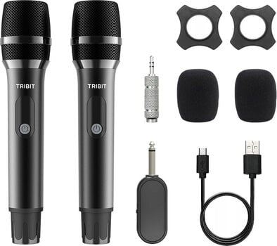 Bezdrôtový set Tribit Dual Wireless Microphone Bezdrôtový set 2402 MHz - 2480 MHz - 2