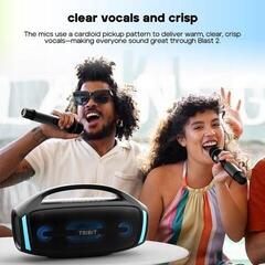 Bežični set Tribit Dual Wireless Microphone Bežični set 2402 MHz - 2480 MHz - 4