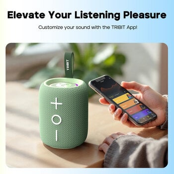 Prenosivi zvučnik Tribit StormBox Mini+ BTS33 Green Prenosivi zvučnik - 4