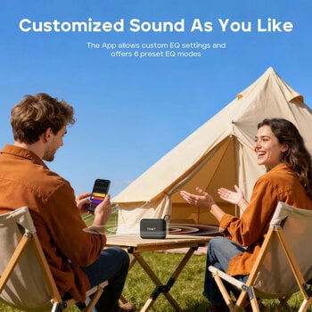 Prijenosni zvučnik Tribit PocketGo BTS68 Black Prijenosni zvučnik - 5