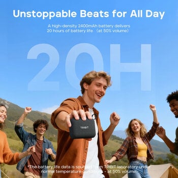 Prijenosni zvučnik Tribit PocketGo BTS68 Black Prijenosni zvučnik - 6