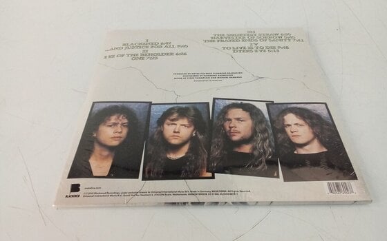 Vinyylilevy Metallica - And Justice For All (2 LP) (Äskettäin avattu) - 4
