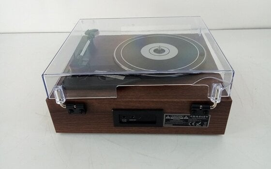 Bärbar skivspelare Crosley Miles Walnut Bärbar skivspelare (Skadad) - 3