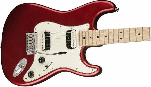 Elektrische gitaar Fender Squier Contemporary Stratocaster HH MN DMR Dark Metallic Red - 2