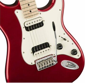 Guitarra elétrica Fender Squier Contemporary Stratocaster HH MN DMR Dark Metallic Red - 3