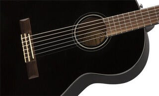 Klasická kytara Fender CN-60S Nylon WN 4/4 Black Klasická kytara - 3