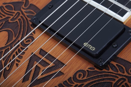 Električna gitara Wylde Audio Barbarian Carveworks Natural Satin Električna gitara - 16